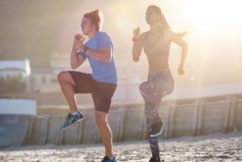 montée de genoux - HIIT