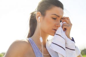 Perd-on du poids en transpirant ?