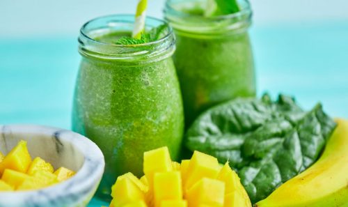 smoothies au thé vert
