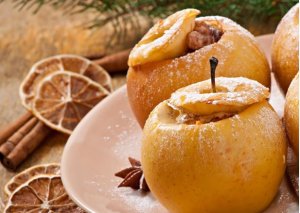 Pommes farcies au four pour Noël