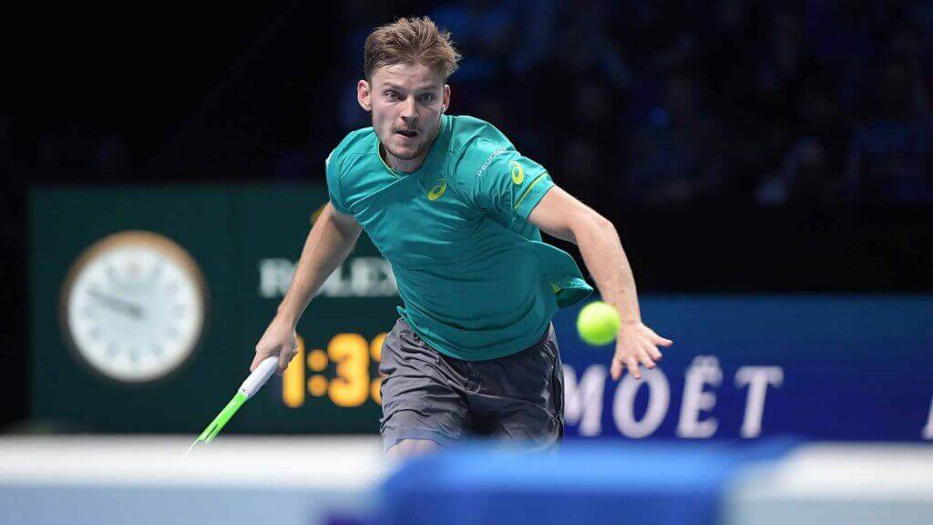 Le joueur de tennis David Goffin.