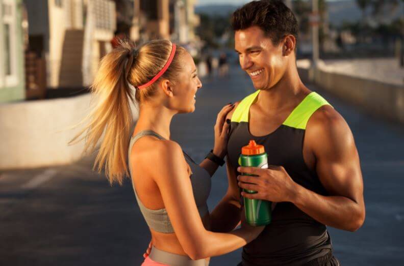 Activité sexuelle chez un sportif amateur.