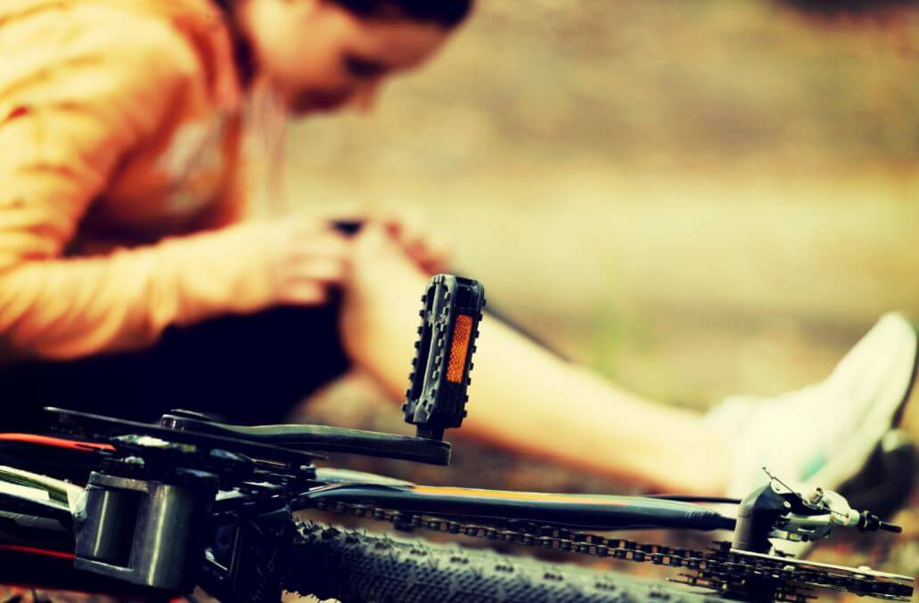 Blessures de cyclistes les plus courantes