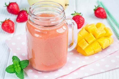 Jus fraise mangue