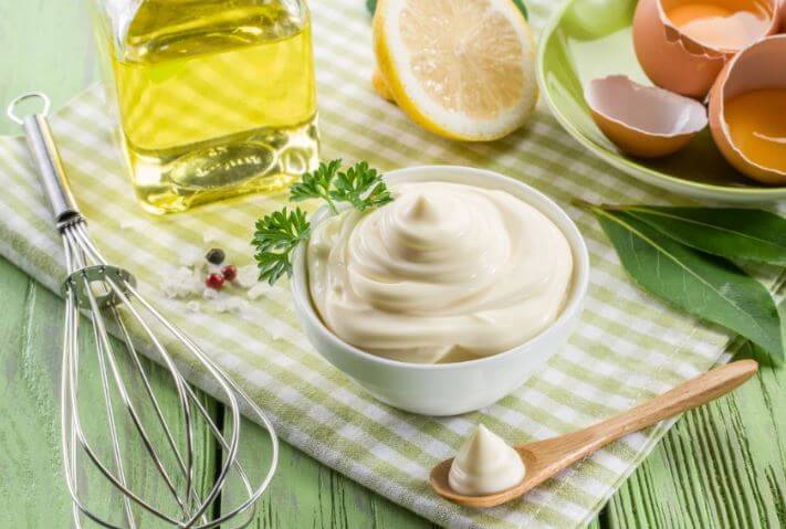 Recette de la mayonnaise.