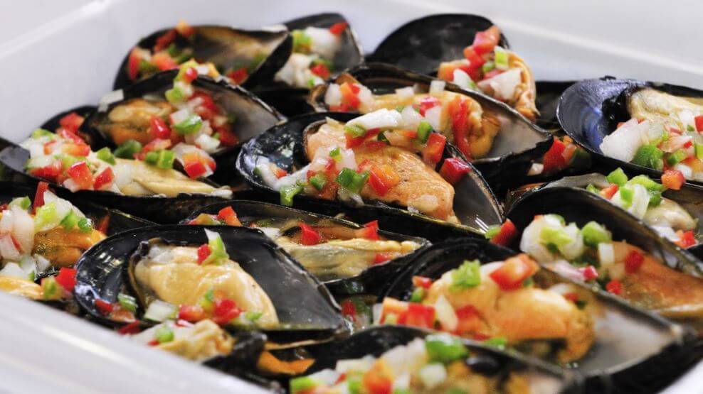 Des tapas aux moules.