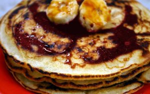 Crepes saines pour le petit-déjeuner