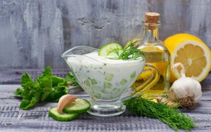 Sauce grecque au yaourt