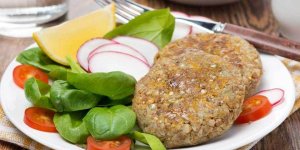 Recette d'hamburgers végétariens aux lentilles.