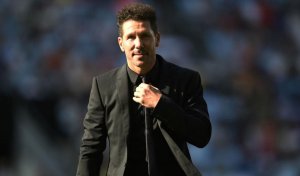 L'entraîneur Diego Simeone