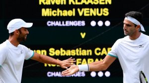 Juan Sebastian Cabal et Robert Farah, l'un des meilleurs couples de tennis actuels.