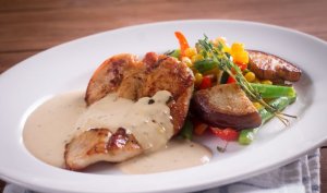 Poulet à la moutarde
