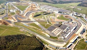 Le circuit F1 de Silverstone au Royaume-Uni.