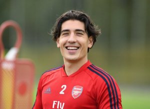Portrait de Hector Bellerin.