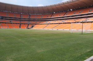 Le FNB Stadium, l'un des plus grands stades du monde.