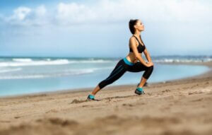 entrainer sur la plage