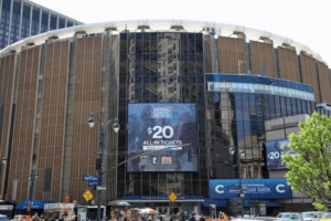 façade du Madison Square Garden