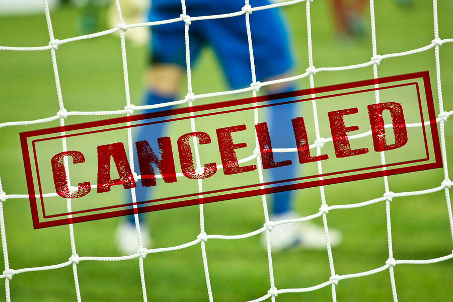 Aspects juridiques de la suspension des matchs à cause du coronavirus