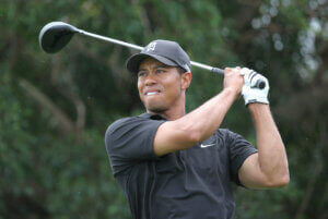 Tiger Woods lors de l'US Open de golf.
