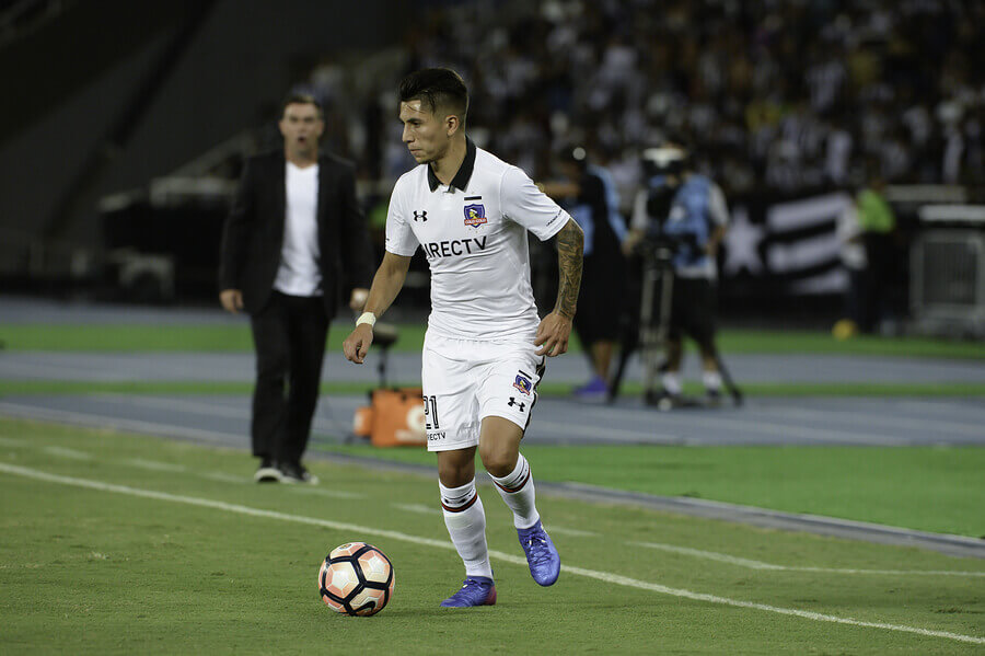 Un joueur de Colo-Colo