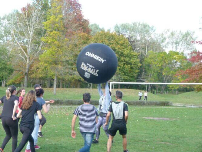 Comment jouer au Kin-Ball ?